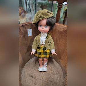 Vintage Scottish doll  made in Canada by Regal Toys  such beautiful eyes